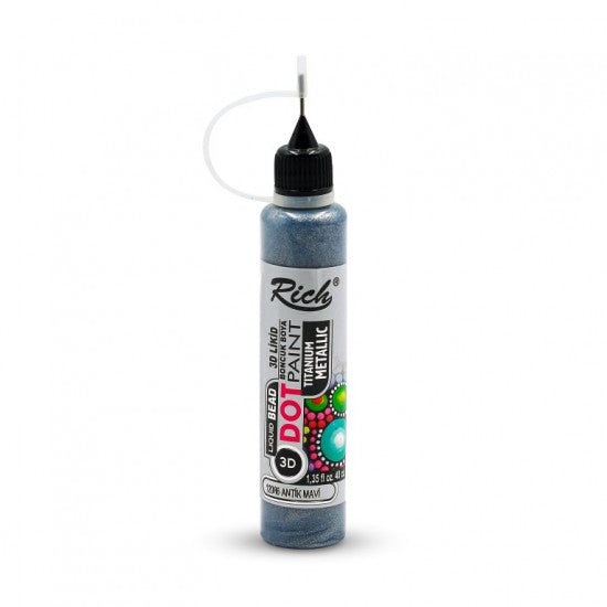 Metallic Antique Blue