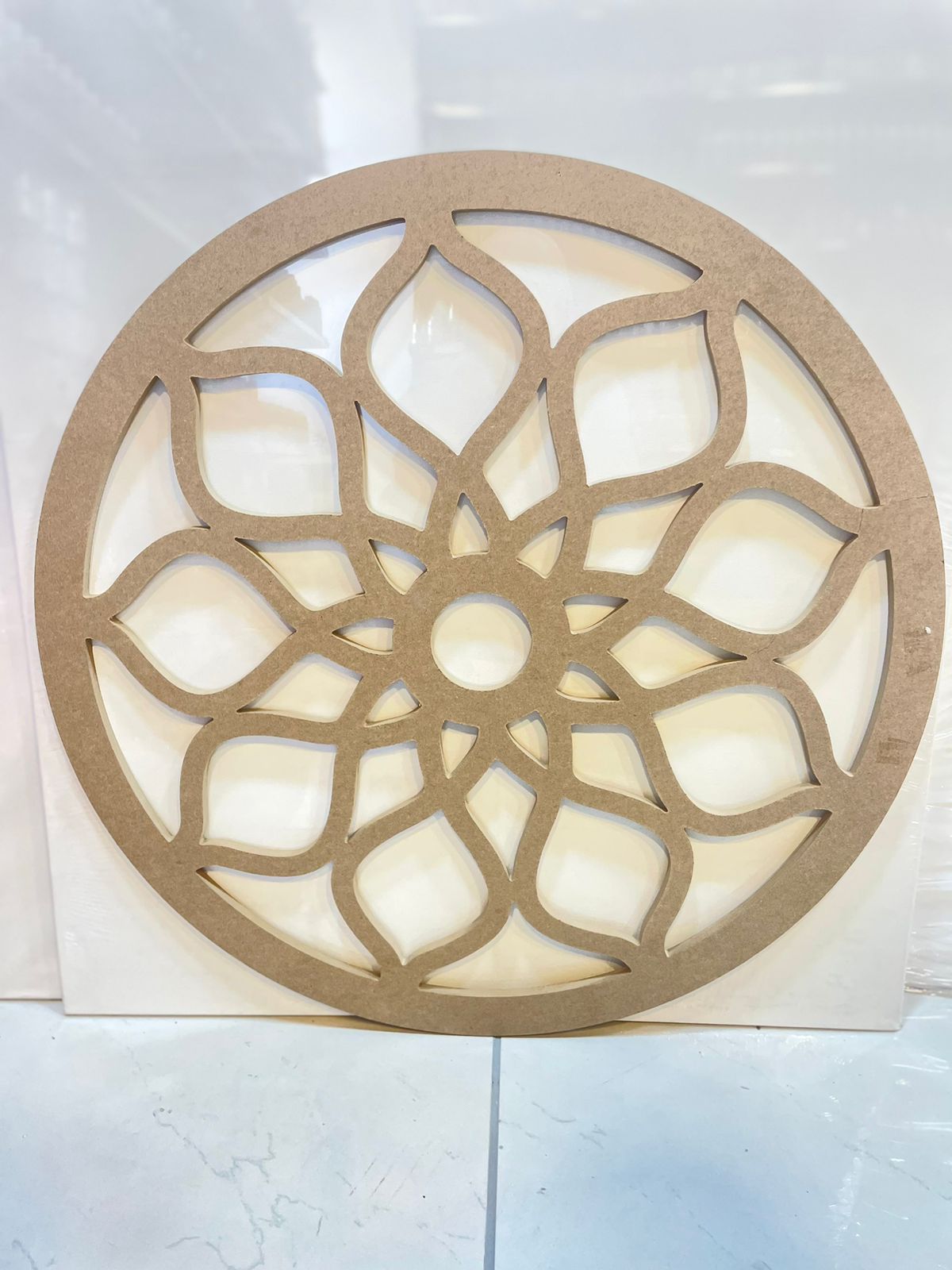 Embroidered Mirror