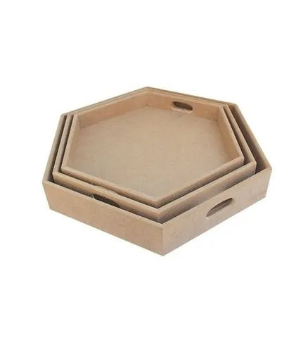 Hexagon Tray 1pc