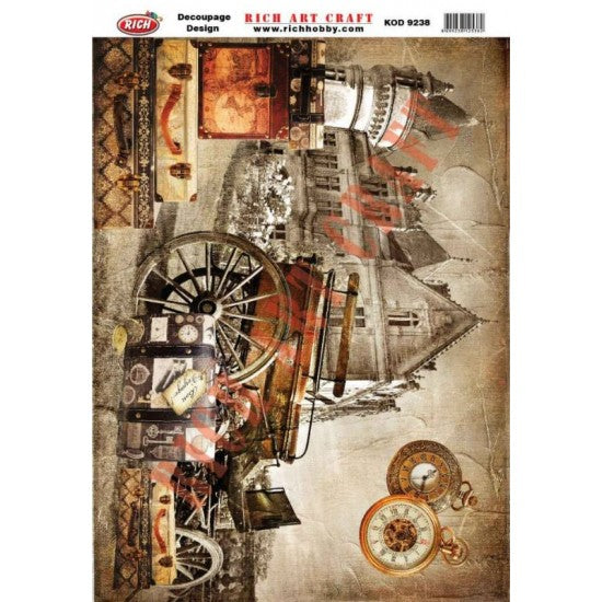 Classic Decoupage Paper - 9238