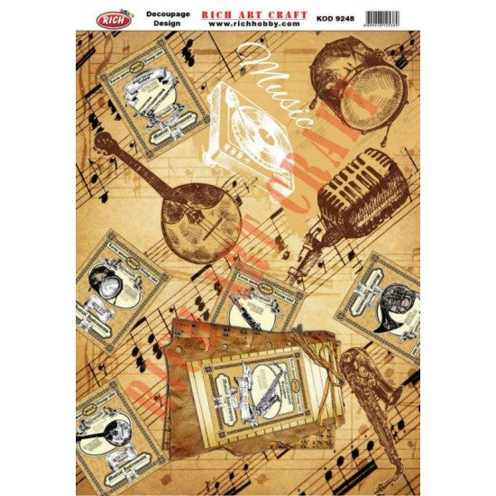 Classic Decoupage Paper - 9248