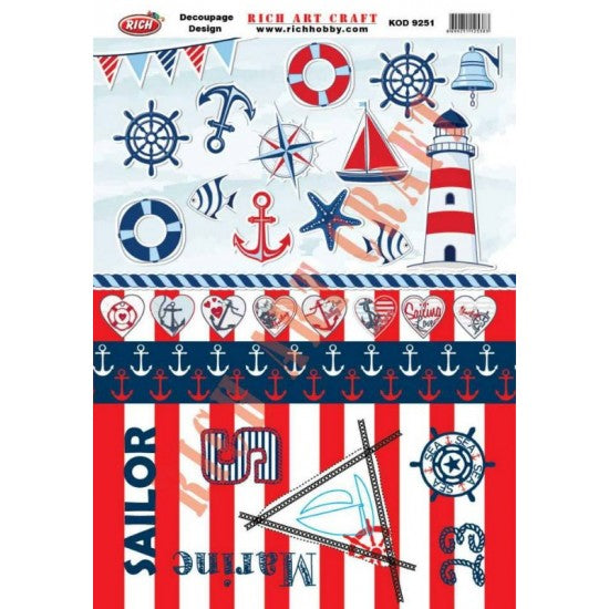 Classic Decoupage Paper - 9251