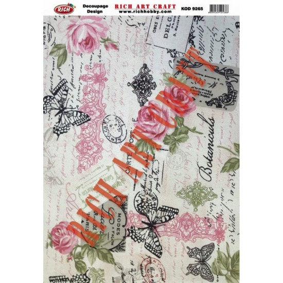 Classic Decoupage Paper - 9265