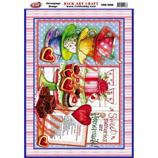 Classic Decoupage Paper - 9268