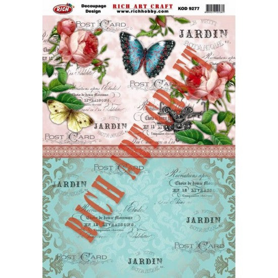 Classic Decoupage Paper - 9277