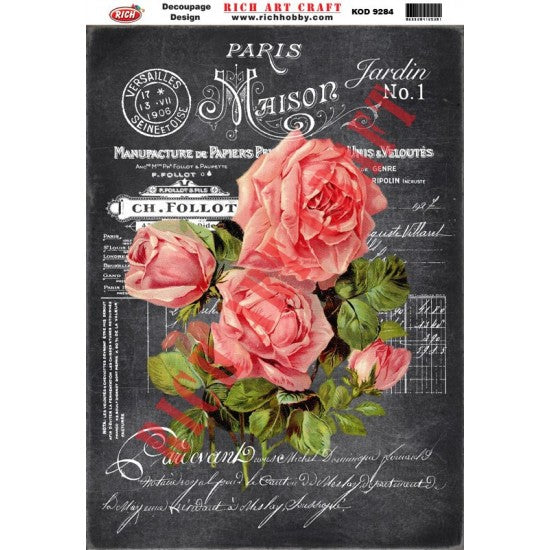 Classic Decoupage Paper - 9284