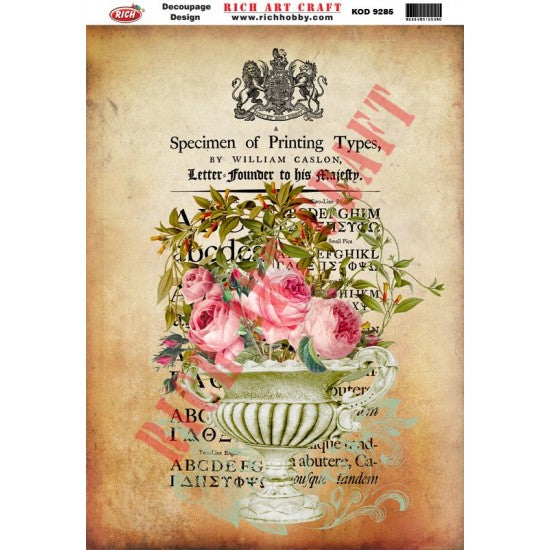 Classic Decoupage Paper - 9285