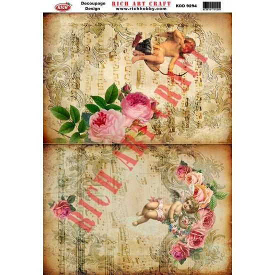 Classic Decoupage Paper - 9294
