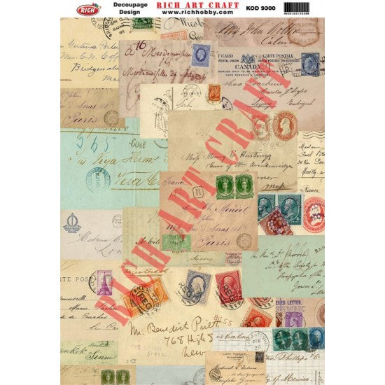 Classic Decoupage Paper - 9300