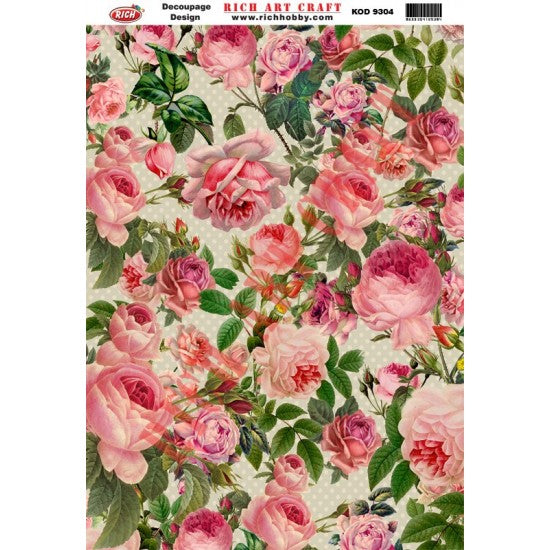 Classic Decoupage Paper - 9304