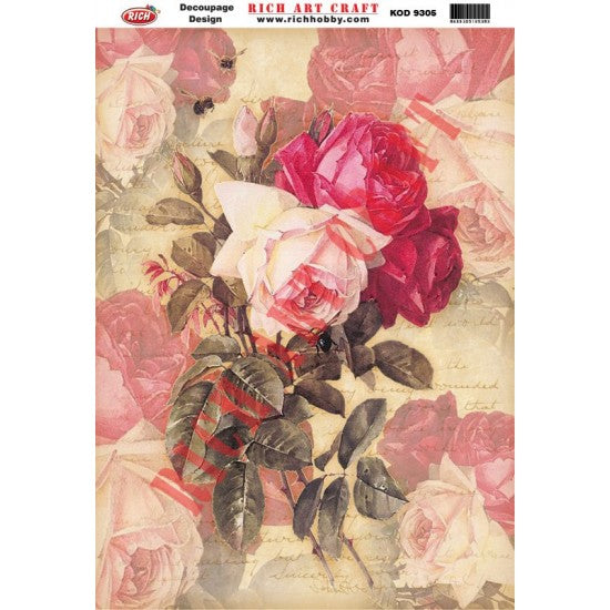 Classic Decoupage Paper - 9305
