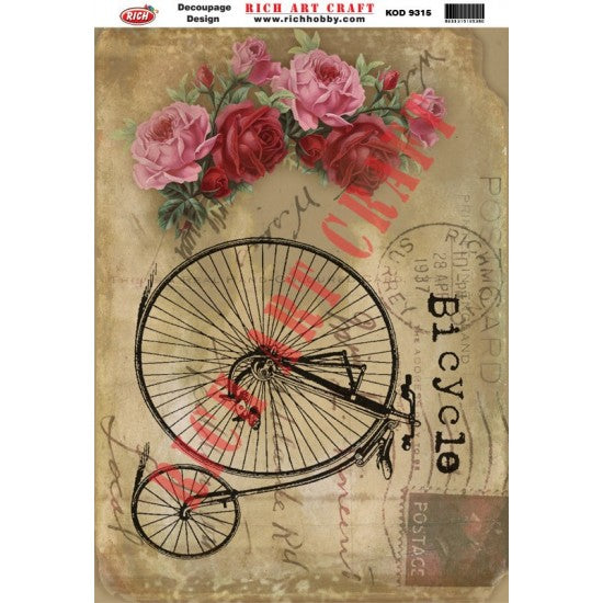 Classic Decoupage Paper - 9315