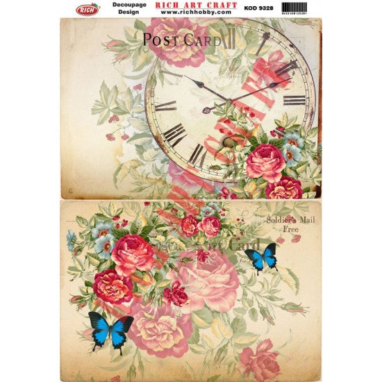 Classic Decoupage Paper - 9328