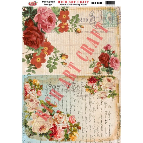 Classic Decoupage Paper - 9330