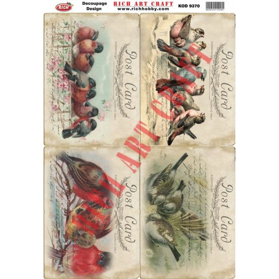 Classic Decoupage Paper - 9370