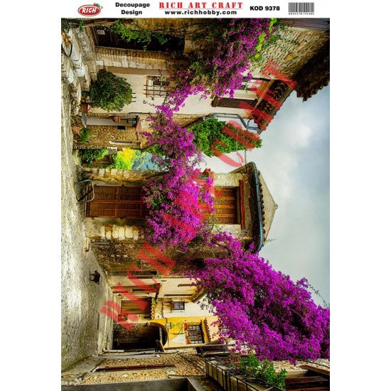 Classic Decoupage Paper - 9378