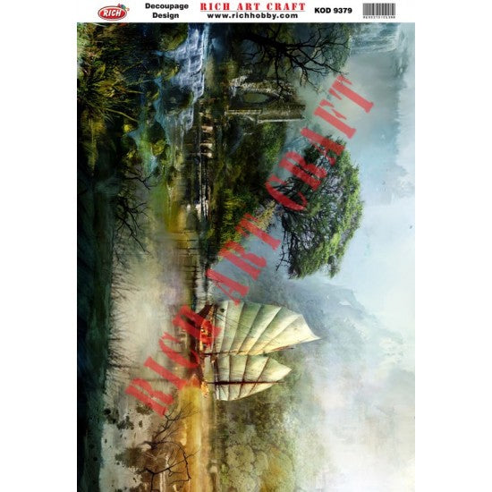 Classic Decoupage Paper - 9379