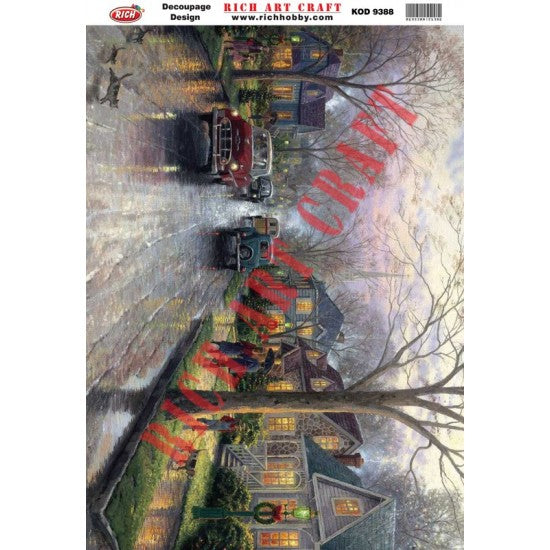 Classic Decoupage Paper - 9388
