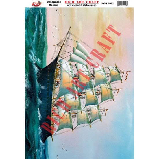 Classic Decoupage Paper - 9391