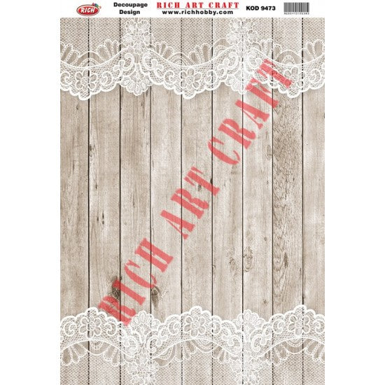 Classic Decoupage Paper - 9473