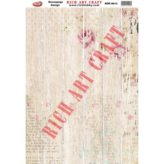 Classic Decoupage Paper - 9513