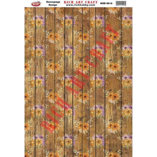 Classic Decoupage Paper - 9515