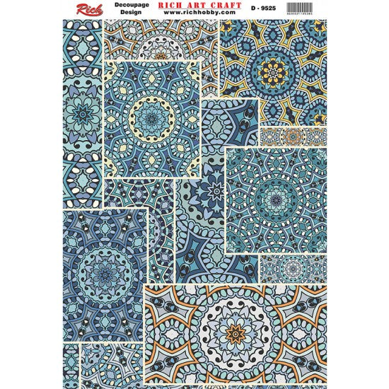 Classic Decoupage Paper - 9525