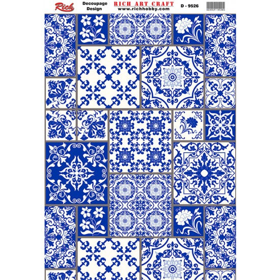 Classic Decoupage Paper - 9526