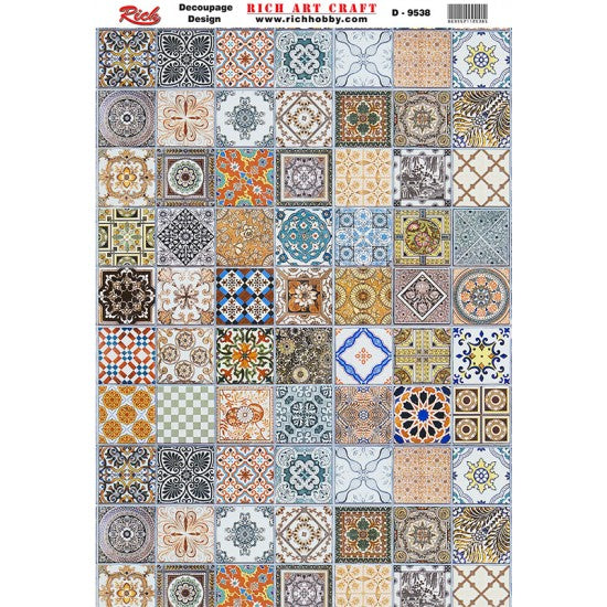 Classic Decoupage Paper - 9538