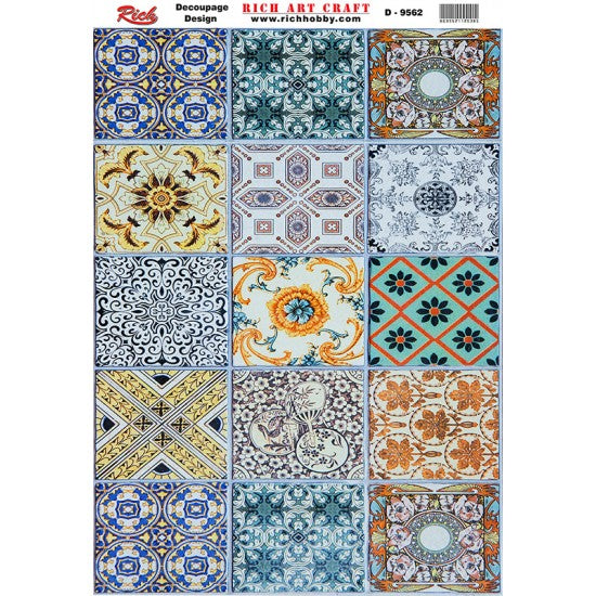 Classic Decoupage Paper - 9562