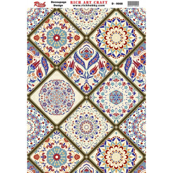 Classic Decoupage Paper - 9568