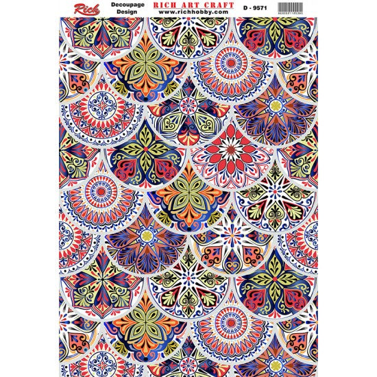 Classic Decoupage Paper - 9571