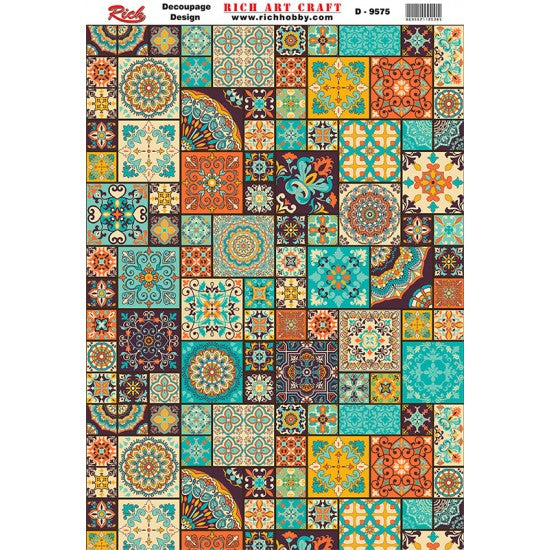 Classic Decoupage Paper - 9575