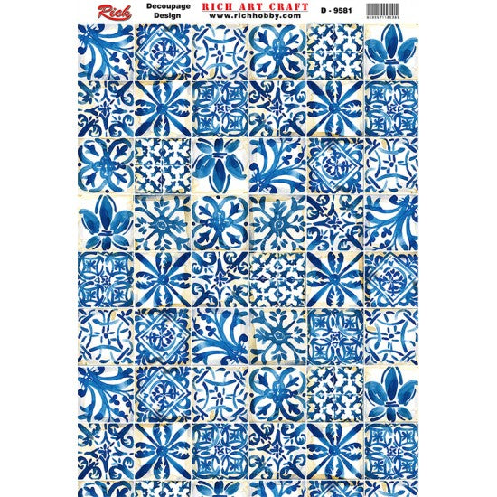 Classic Decoupage Paper - 9581
