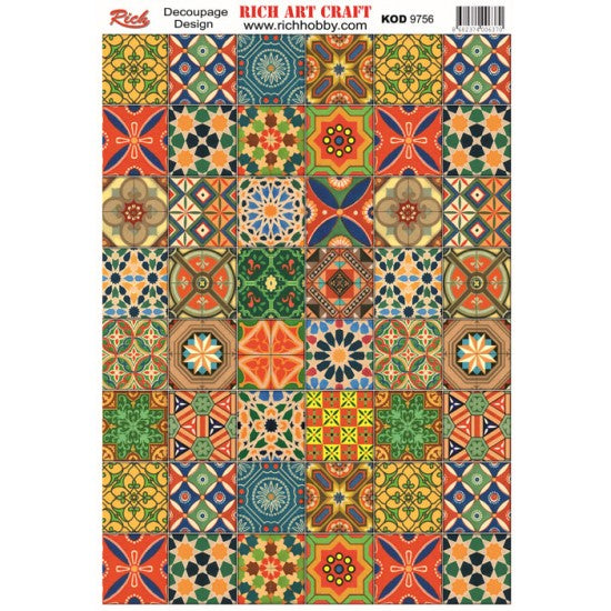 Classic Decoupage Paper - 9756