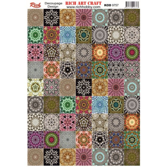 Classic Decoupage Paper - 9757