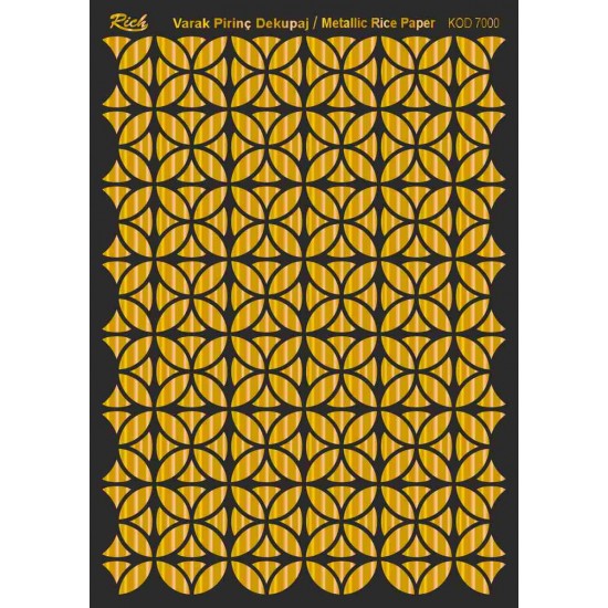 Metallic Rice Paper 70000
