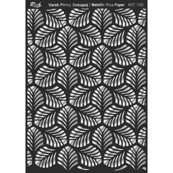 Metallic Rice Paper 71003