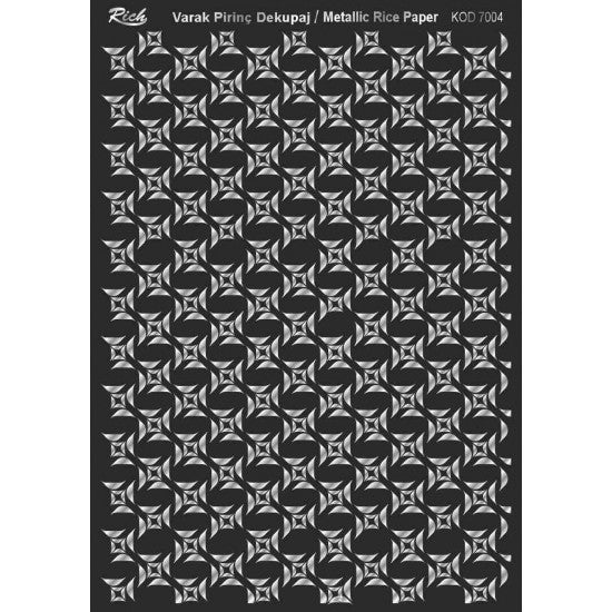 Metallic Rice Paper 71004