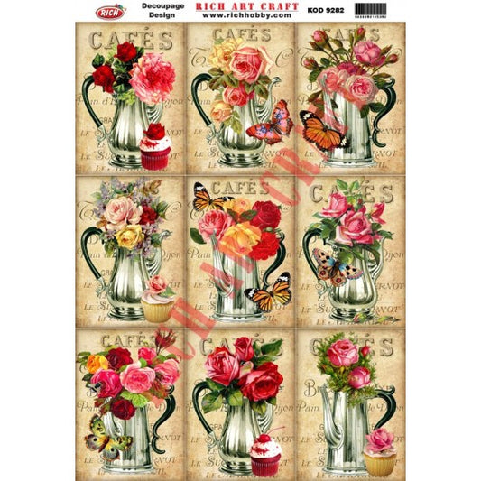 Classic Decoupage Paper - 9282