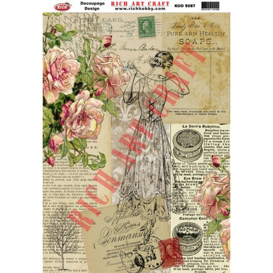 Classic Decoupage Paper - 9287