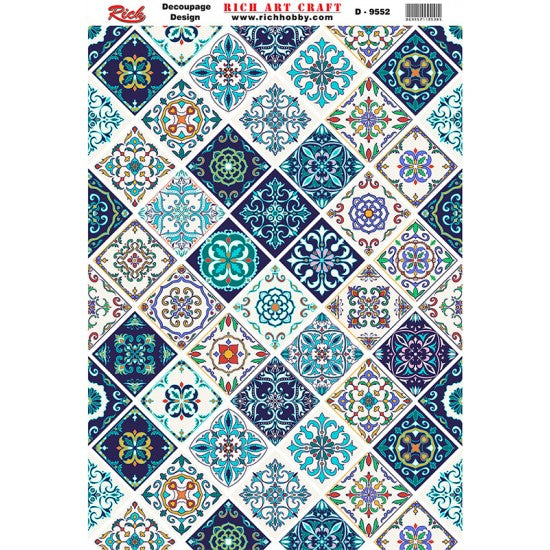 Classic Decoupage Paper - 9552