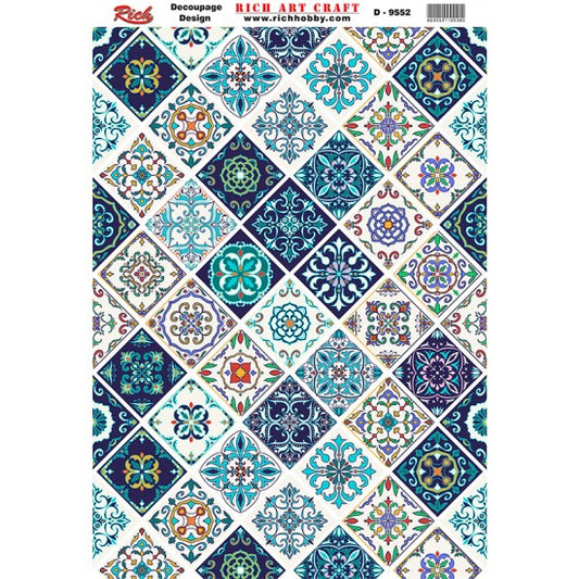 Classic Decoupage Paper - 9552