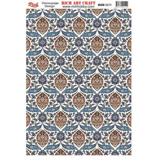 Classic Decoupage Paper - 9670