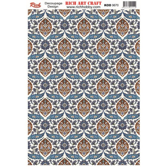 Classic Decoupage Paper - 9670